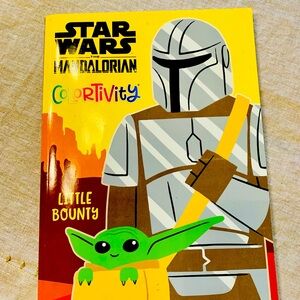 Star Wars the Mandalorian Colortivity coloring book and activity book